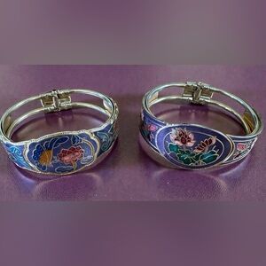Two Vintage Metal Bangles